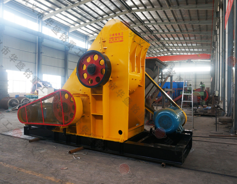 树皮粉碎机，双级粉碎机试机 幻影最新官方重工 