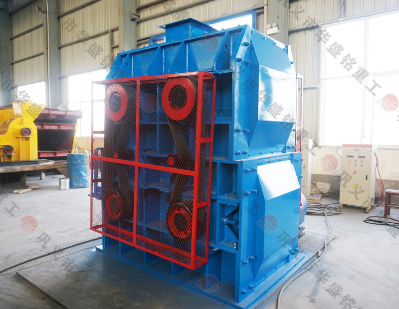 方解石 四辊破碎机试机 幻影最新官方重工 