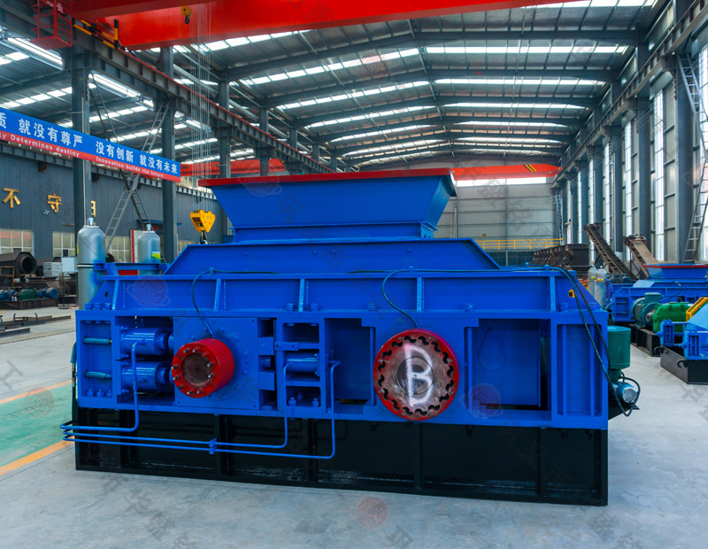 幻影最新官方重工化工焦炭双齿辊试机2台合并 